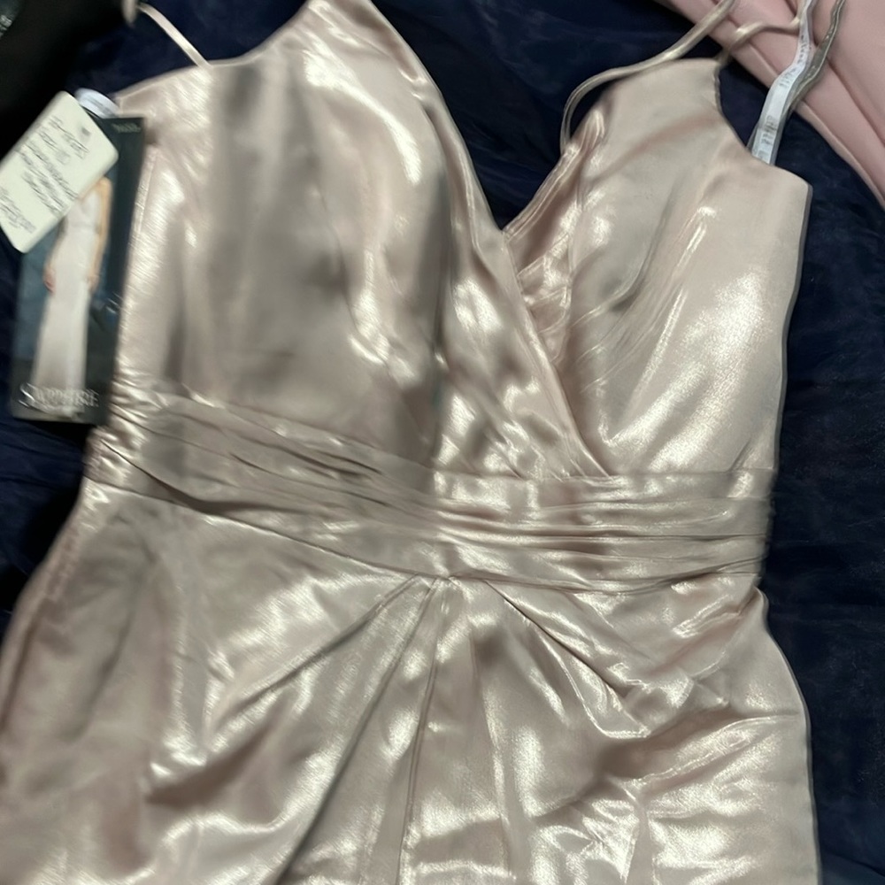 Ladies, beautiful floor length party dress size 10 by Alfred Angelo